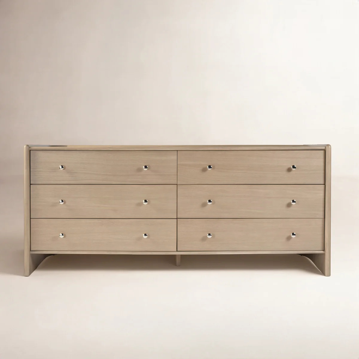 Mallory 6-Drawer Rounded Back Dresser | Wayfair North America