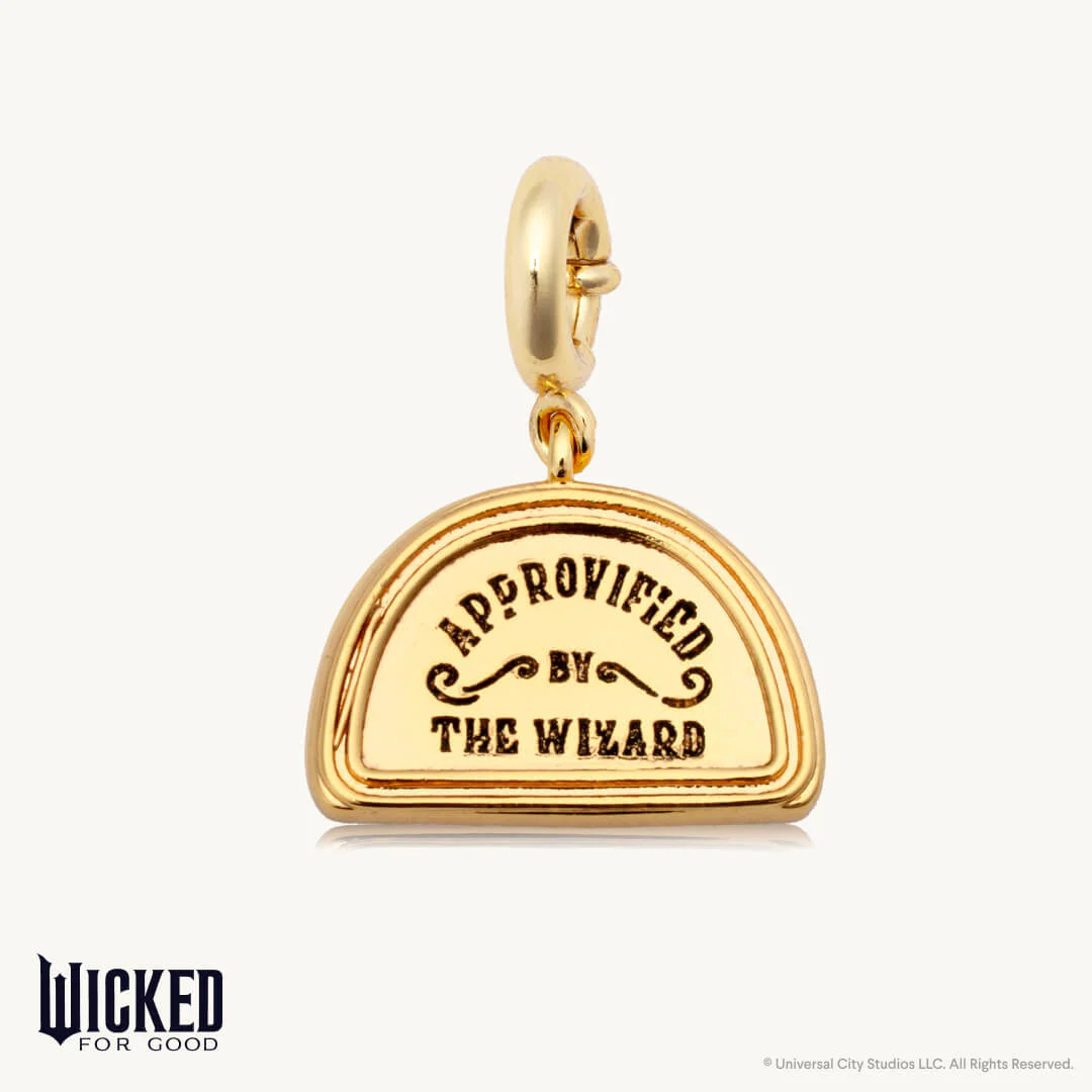Approved By The Wizard Charm- Wicked | Little Words Project