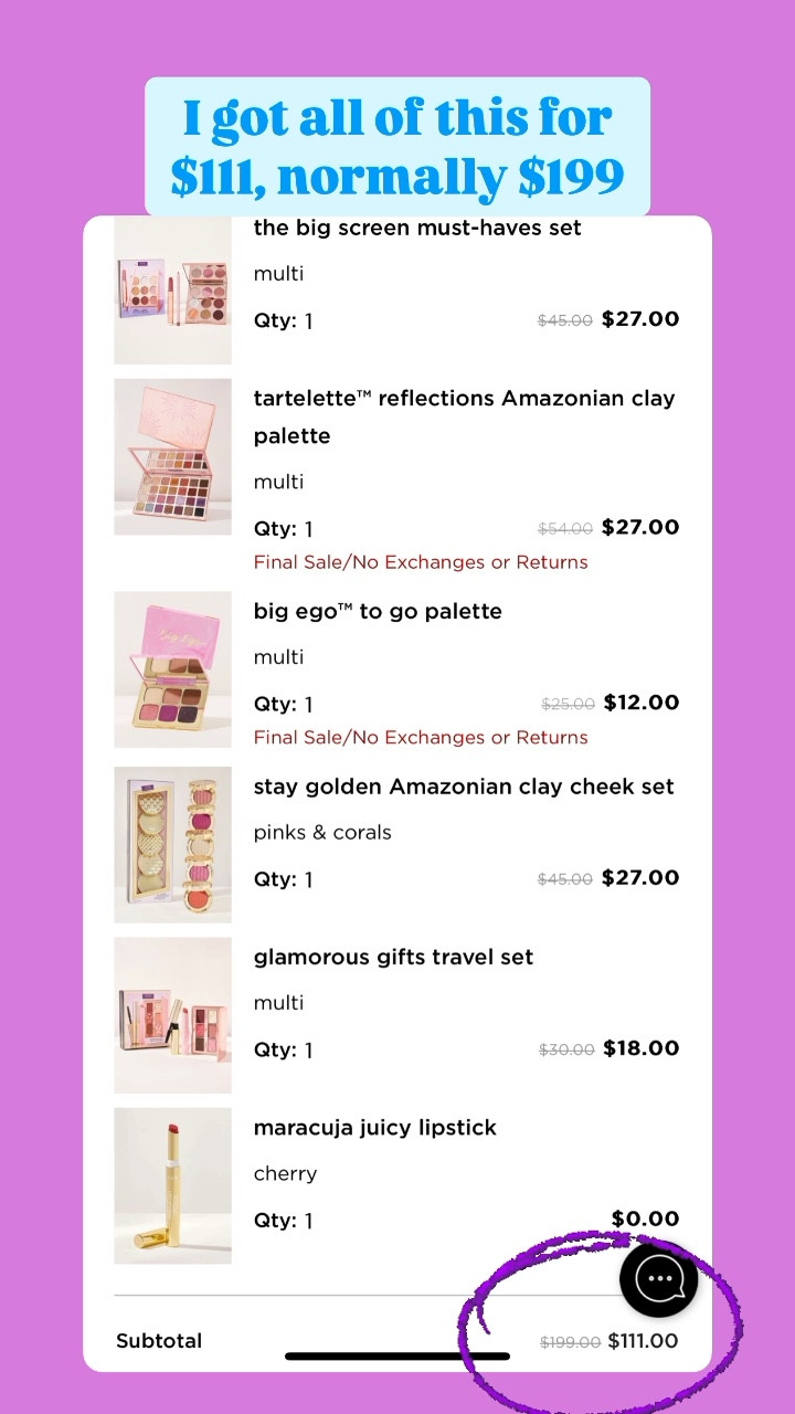 Join Tarte rewards to get 40% with code CYBERSZN. If you’re not a member, you still get 30% off.

Pictured is my order - and I also linked 4 other palettes I have and love - this is the best price I’ve seen on them! 

Makeup, cosmetics, stocking stuffers, gifts for her 

#LTKBeauty #LTKCyberWeek #LTKGiftGuide