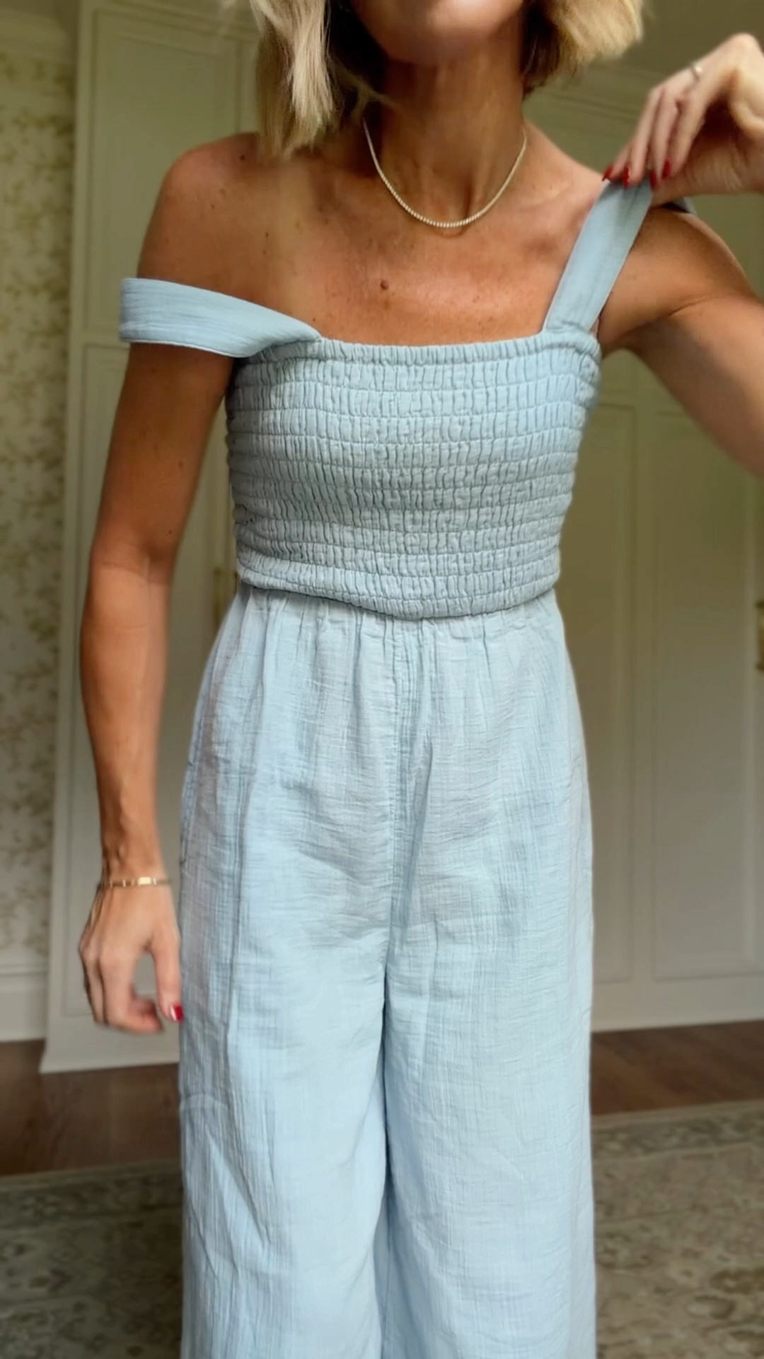 Size small in jumpsuit