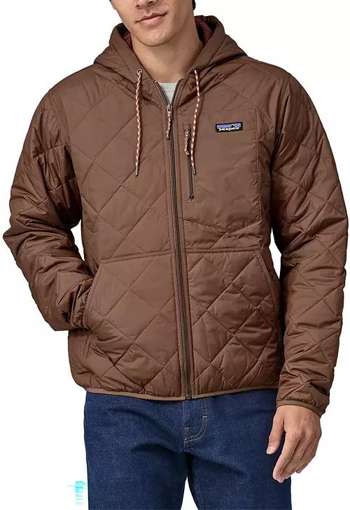 Patagonia Men's Diamond Quilted Bomber Hooded Jacket | Dick's Sporting Goods