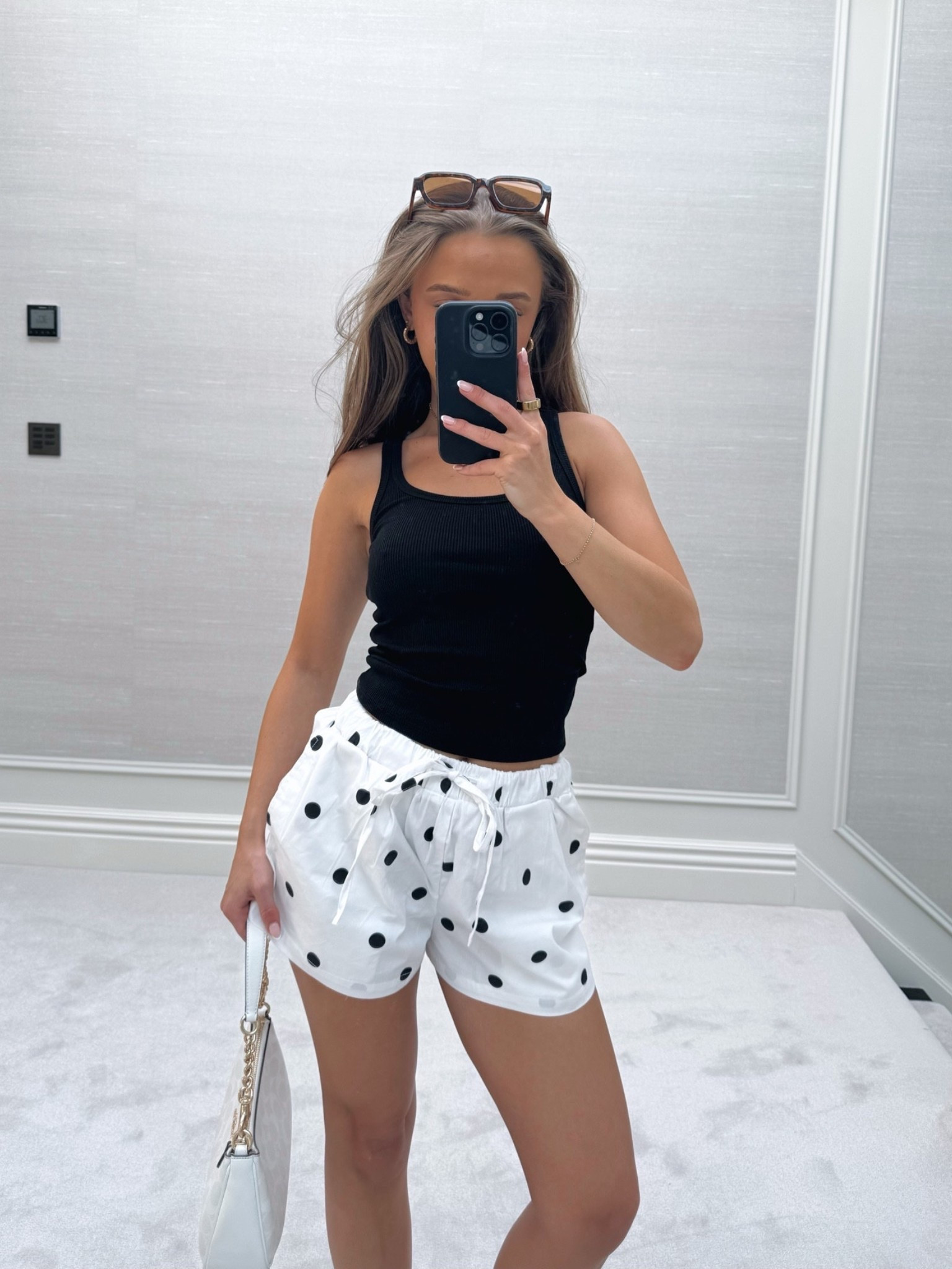new in plt try on haul🌺✨

Pinterest style outfit inspo ideas summer spring TikTok casual easy basic neutral ootd wishlist faves petite pretty little thing black and white polka dot shorts mono 

#LTKspring #LTKsummer #LTKuk