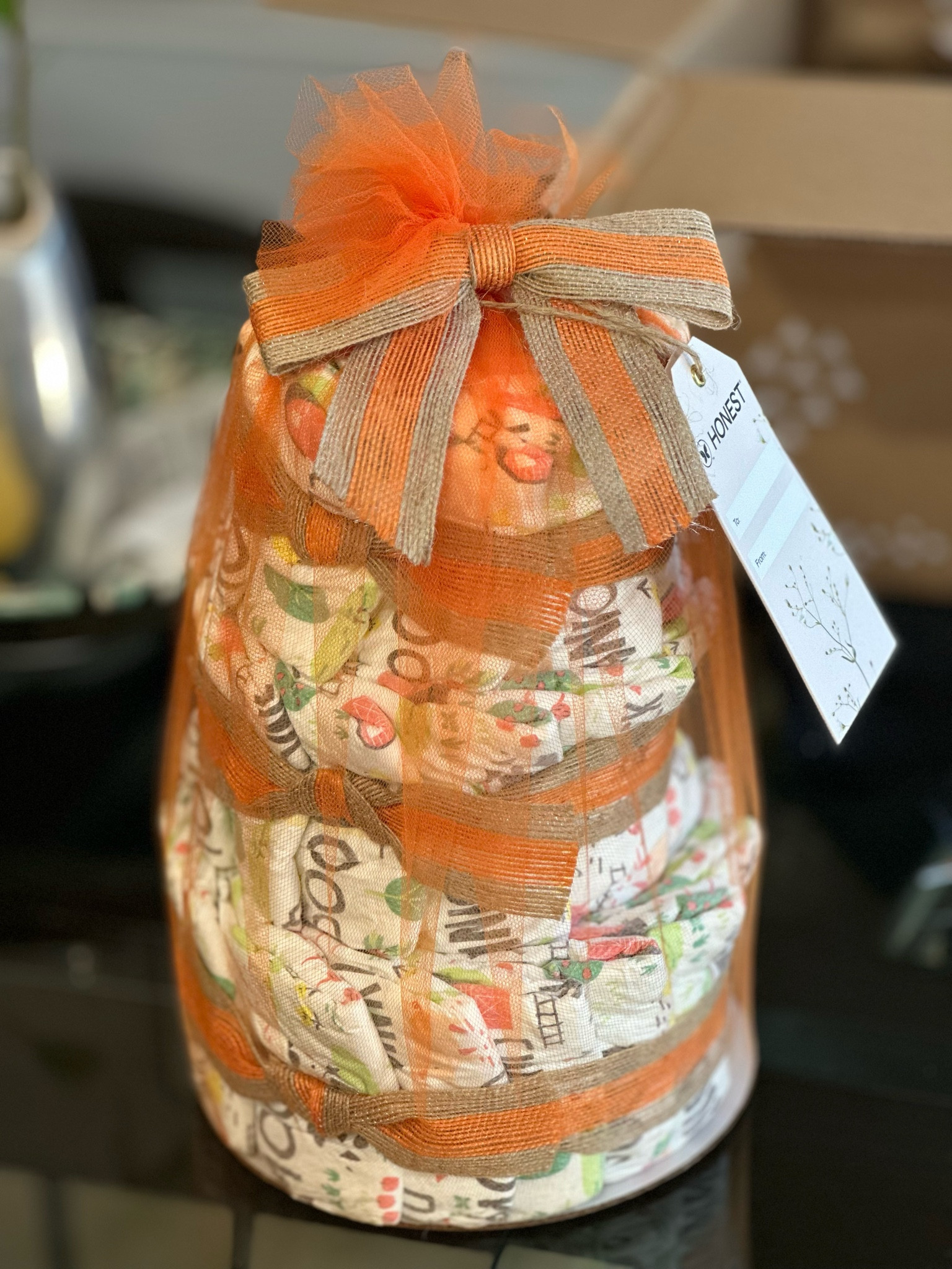 Gift Idea for Mom-to-be or New Mom: Honest Diaper Cake

#LTKFamily #LTKMostLoved #LTKBaby