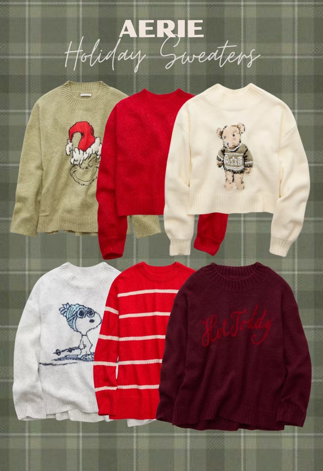 Aware holiday sweaters I’m obsessing over! 

Most are on sale!! Pair with leggings or denim! 

#LTKSeasonal #LTKStyleTip #LTKFindsUnder50