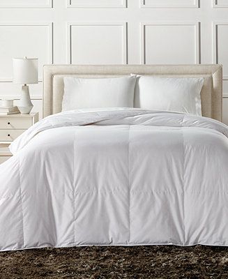 Charter Club White Down Lightweight King Comforter, Created for Macy's   & Reviews - Comforters: ... | Macys (US)