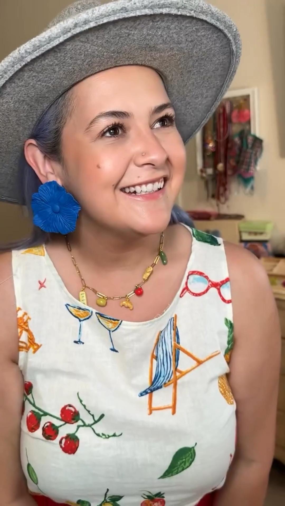 💕 Earring Motto: Go Big or Go Home

I can’t pass up a locally created @clay2bedifferent_ summer set of earrings. Had a blast styling these!

#sanantoniofashion #sanantoniotx 
#midsizefashion #summerneeds #funfashion #personalstyling #dopaminedressing #sanantoniosmallbusiness

#LTKSaleAlert #LTKStyleTip #LTKFindsUnder50