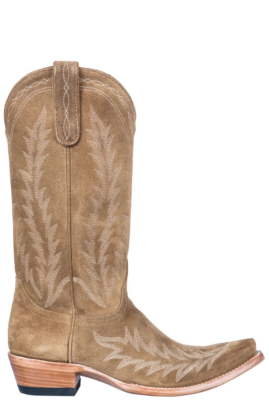 Old Gringo Women's Tan Suede Dutton Cowgirl Boots | Pinto Ranch | Pinto Ranch
