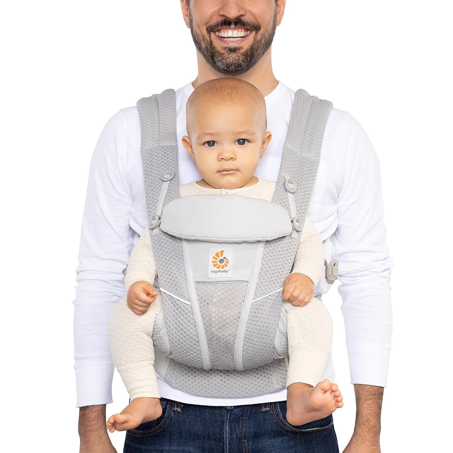Ergobaby All Carry Positions Breathable Mesh Baby Carrier with Enhanced Lumbar Support & Airflow ... | Amazon (US)