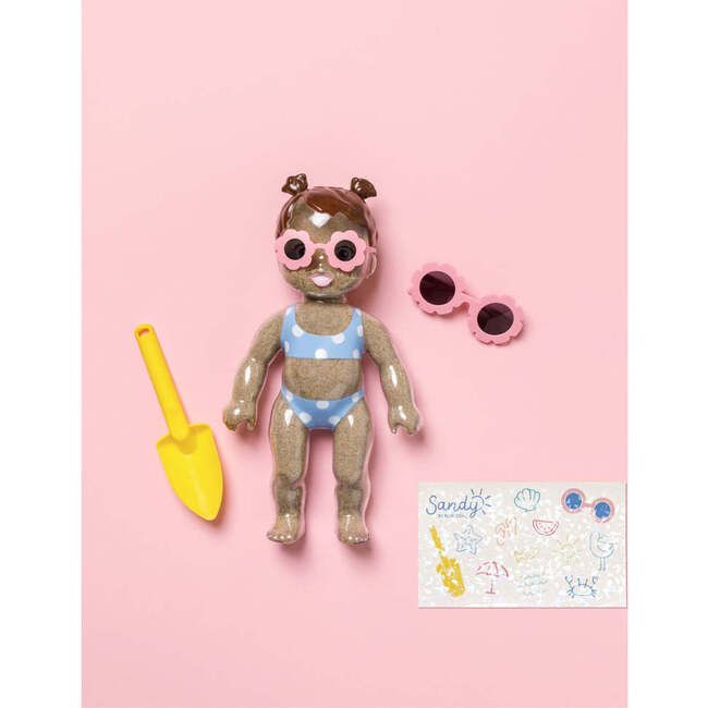 Sandy Beach Doll, Periwinkle Blue | Maisonette