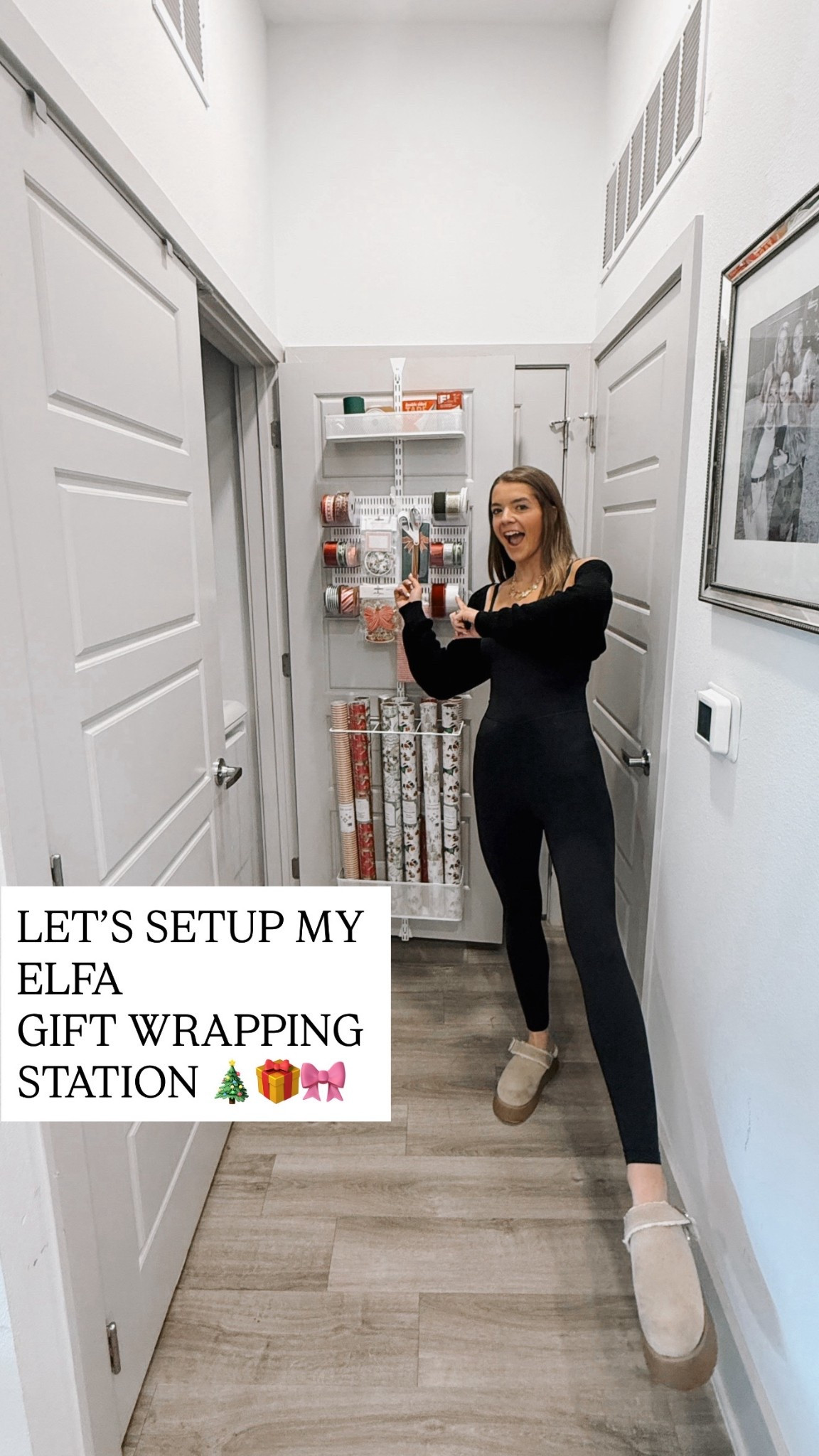 The Container Store gift wrapping organizer! Comes in two different styles and is a game changer for holiday gift wrapping

I love that it keeps everything visible, makes it feel like you’re shopping your own house and it’s moveable so you can keep it somewhere more urgent during the holidays and somewhere more tucked away during the rest of the year!

#LTKHoliday #LTKHome #LTKGiftGuide