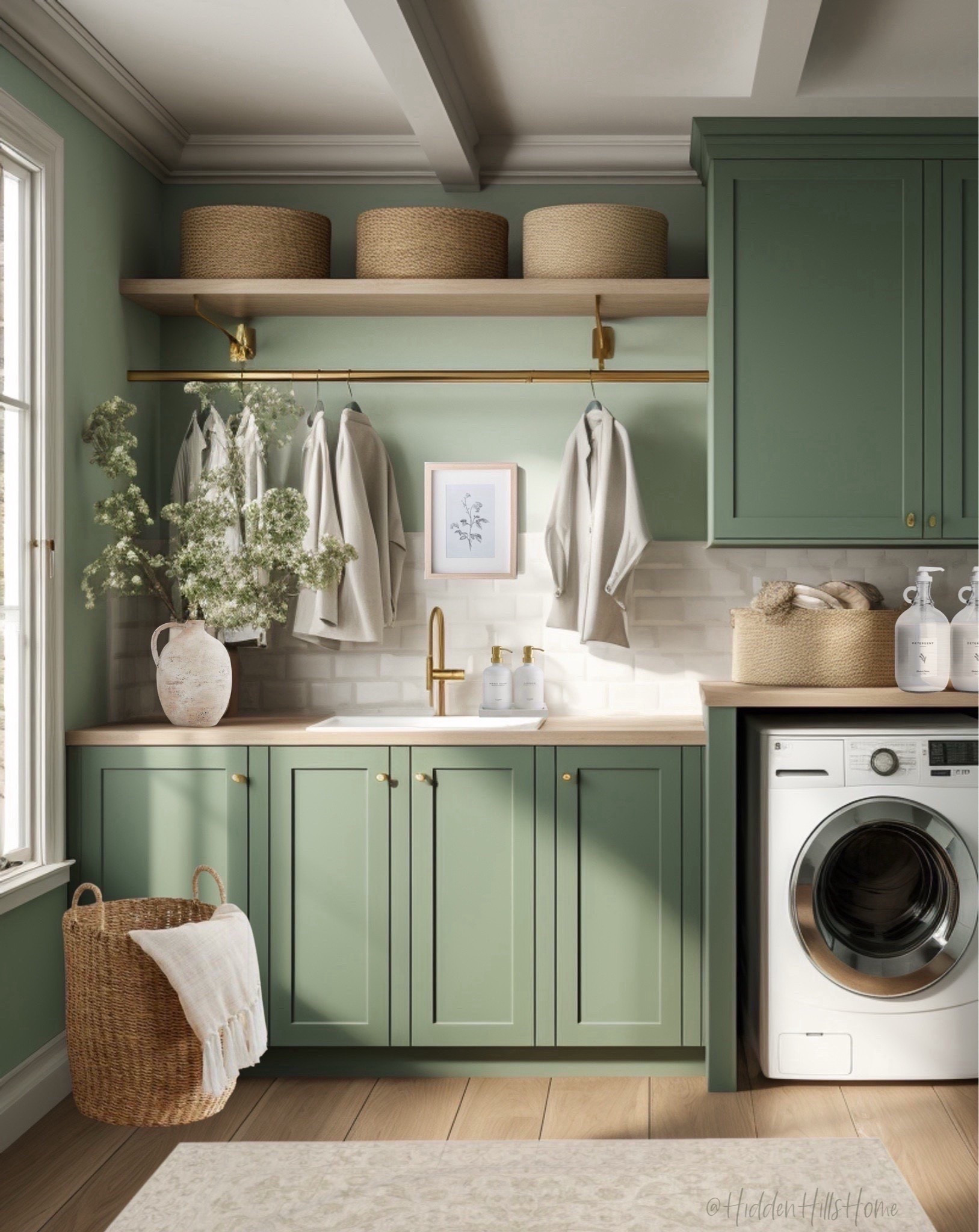 Laundry room design, laundry room decor, modern-transitional laundry room design inspiration #laundry 

#LTKHome #LTKSaleAlert #LTKSeasonal