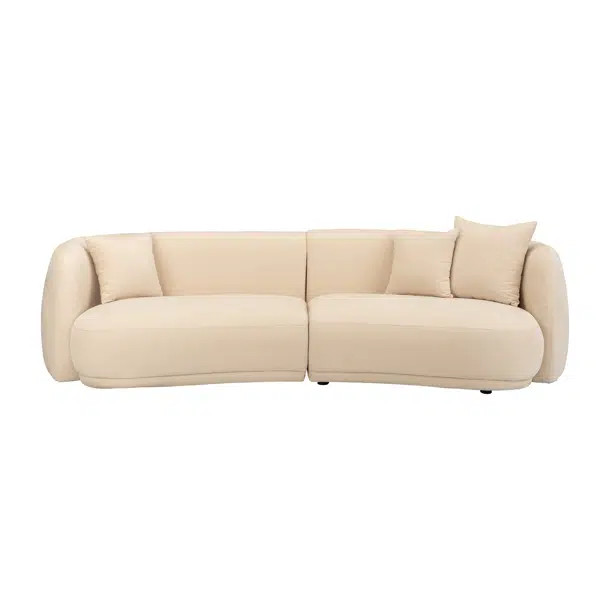 Homer 117'' Upholstered Sofa | Joss & Main