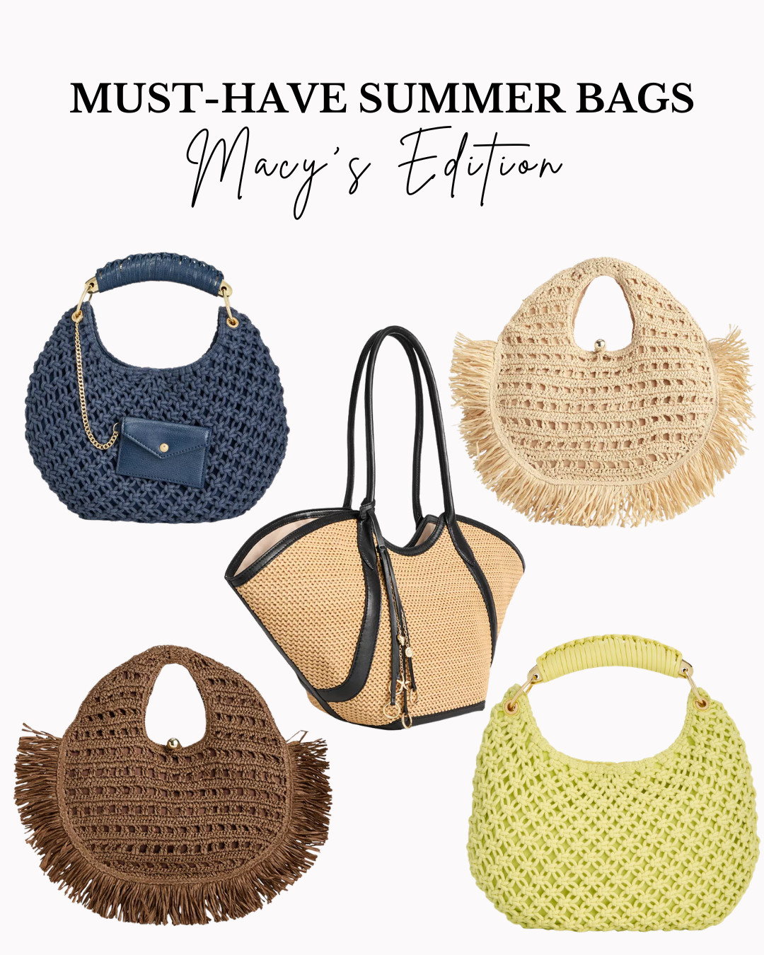 Loving all the woven bags for summer 🤎

#Macys #SummerBags #LTKStyle #BagFinds #SummerStyle #FashionFinds #WovenBags 

 #LTKgrwm #LTKSeasonal #LTKU
