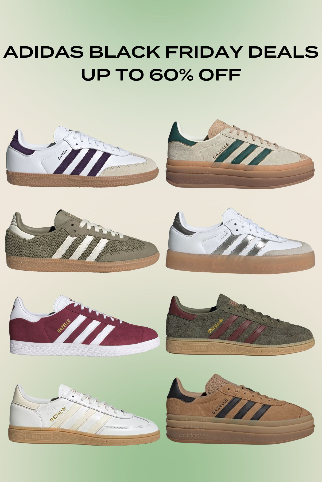 Adidas Black Friday Deals: Up to 60% Off! 👟 

 #LTKCyberWeek #LTKHoliday #LTKSaleAlert