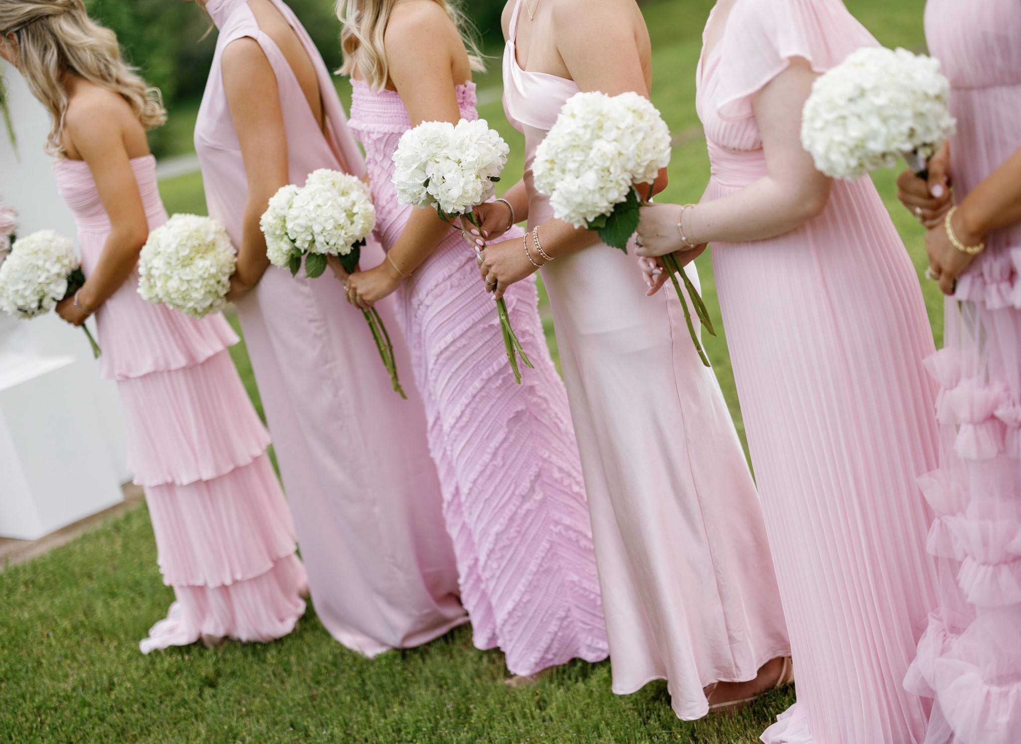 all of my bridesmaids dresses!!!!