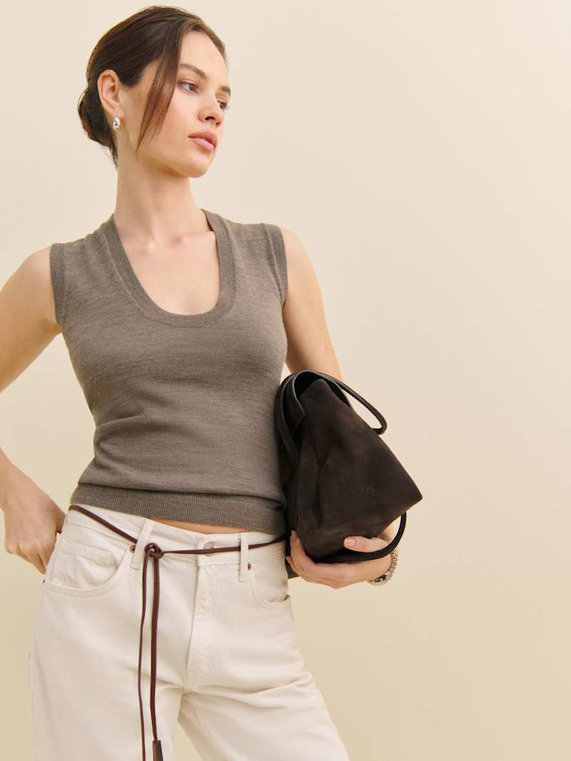 Marta Regenerative Merino Sweater Tank | Reformation (Global)