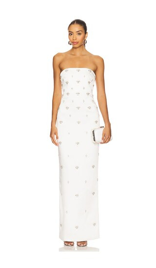 Elise Dress in White | Revolve Clothing (Global)