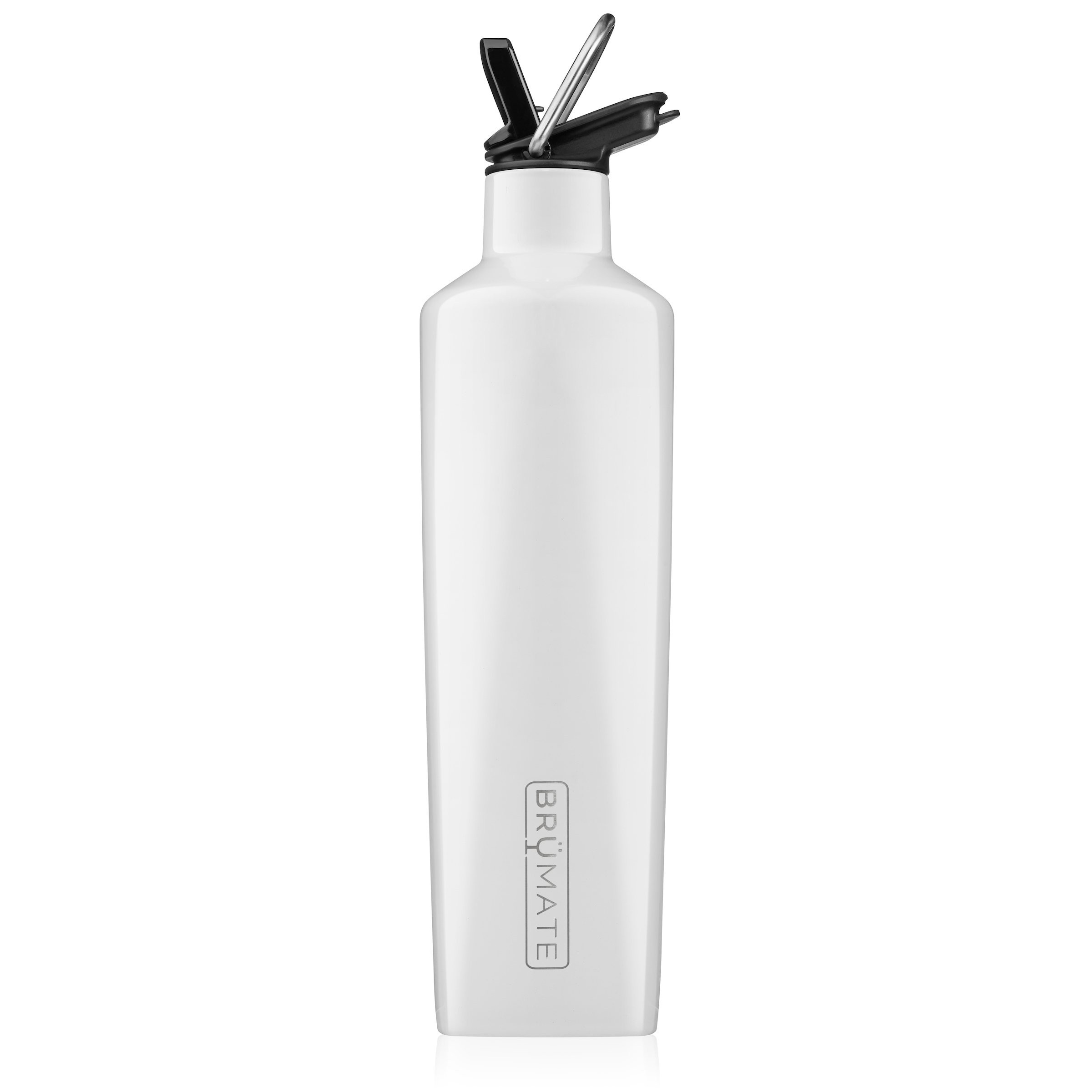 BrüMate 25oz ReHydration Bottle | Ice White | BruMate