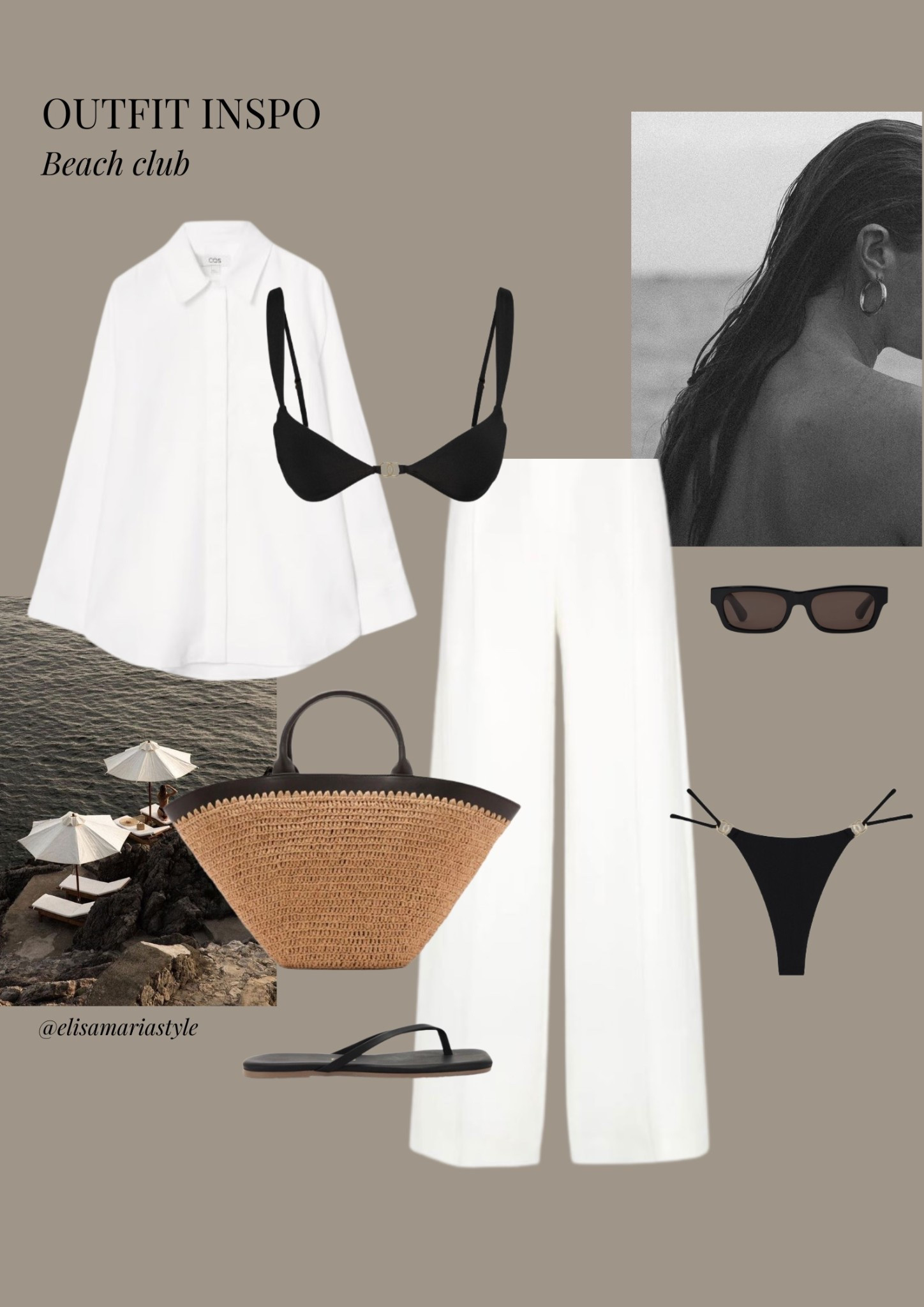 Beach club, pool day holiday outfit idea 🤍

#LTKstyletip #LTKsummer #LTKswimwear