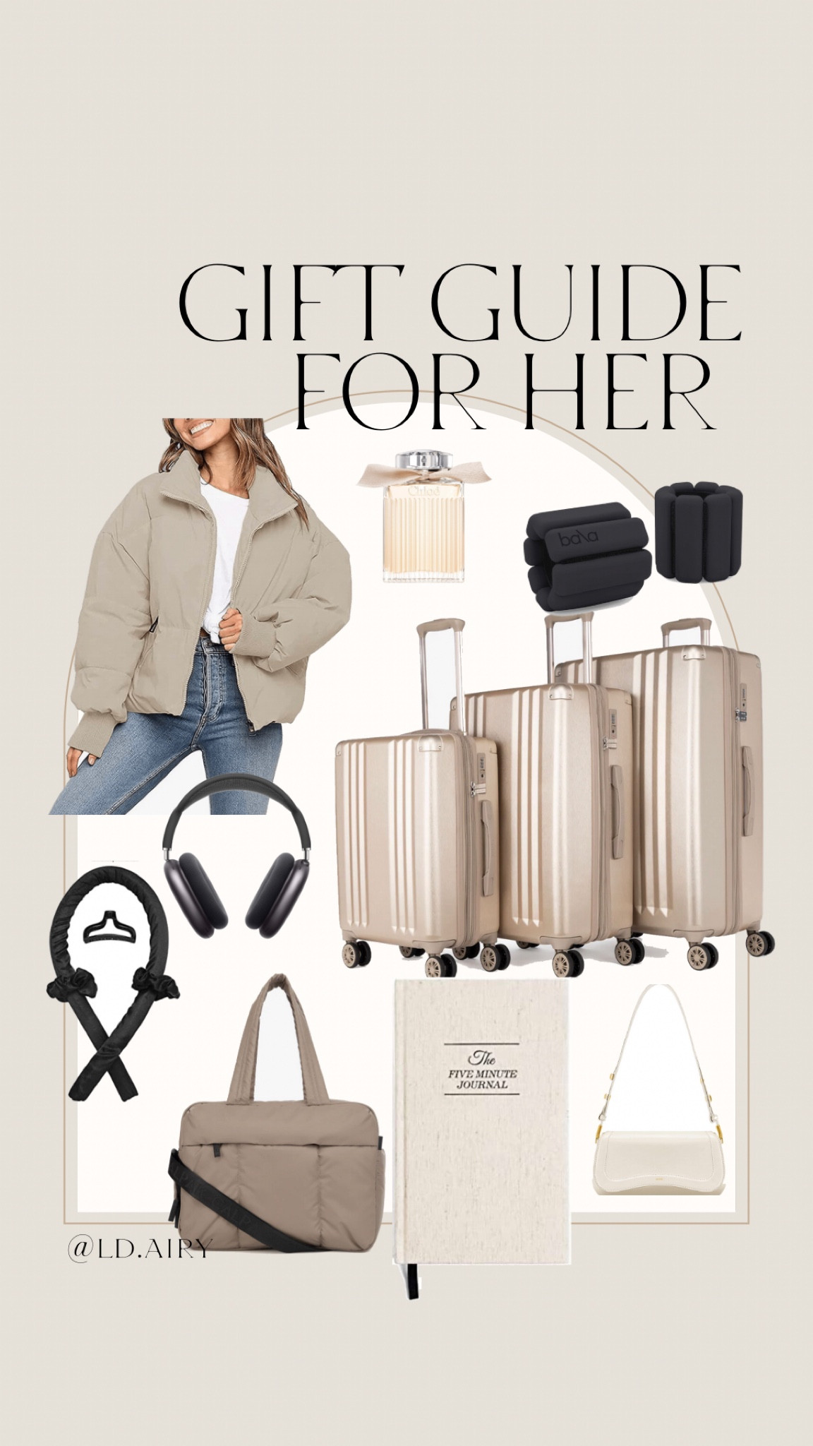 GIFT GUIDE FOR HER 

gift guide, holiday shopping, gifts, gifting, gifts for her, gift guide for her, luggage, perfume, gift set 

#LTKGiftGuide #LTKHoliday #LTKfamily