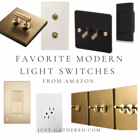 Here’s something that’s not talked about much: light switches! I gathered 16 of my favorites for you to upgrade your home 💡 

#LTKstyletip #LTKhome