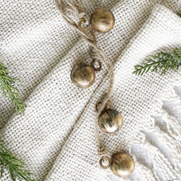 Jingle Bell Bundle on Rope | Interior Delights