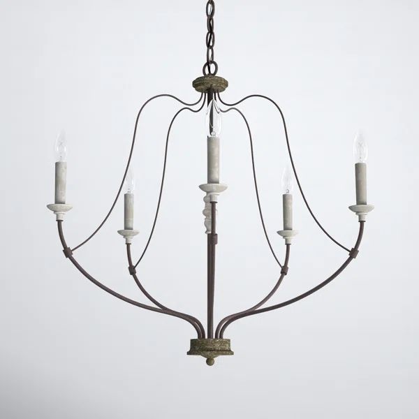 Shoshanna 5 - Light Dimmable Classic / Traditional Chandelier | Wayfair North America