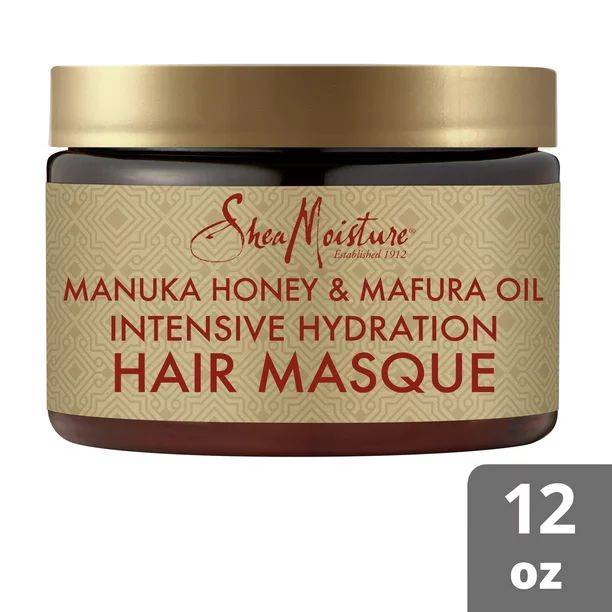 SheaMoisture Intensive Hydration Masque For Dry, Damaged Hair 12 oz - Walmart.com | Walmart (US)