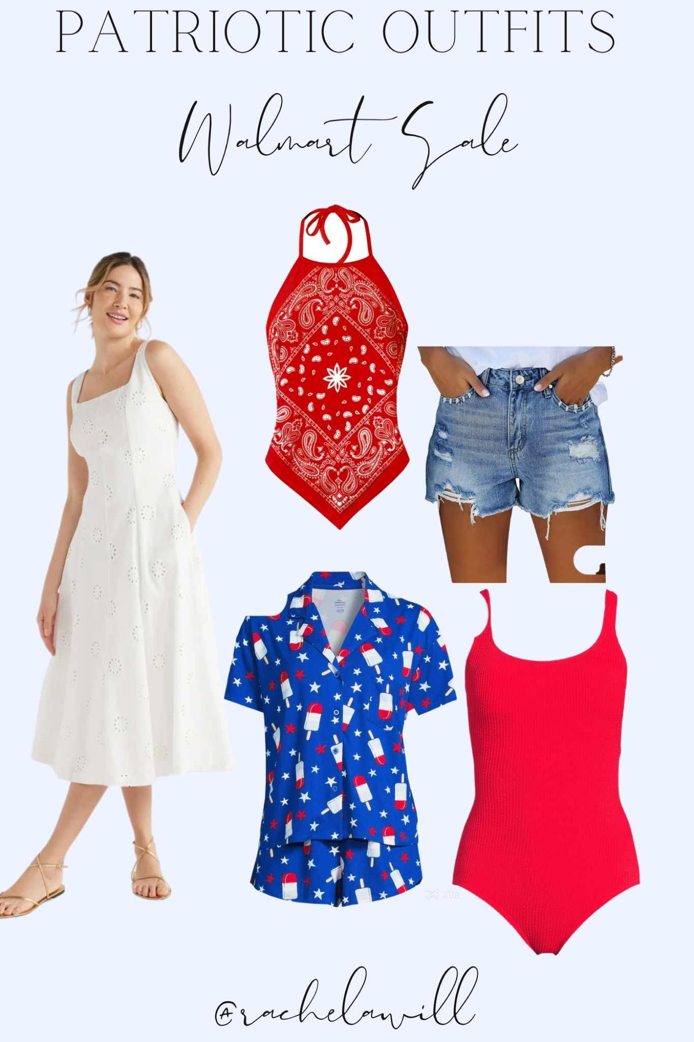 Walmart Fourth of July 🇺🇸

#walmart #walmartsale #walmartfourthofjuly #fourthofjuly #4thoutfits #patrioticoutfits #redwhifeandblue #american 

#LTKParties #LTKSummerSales #LTKSeasonal