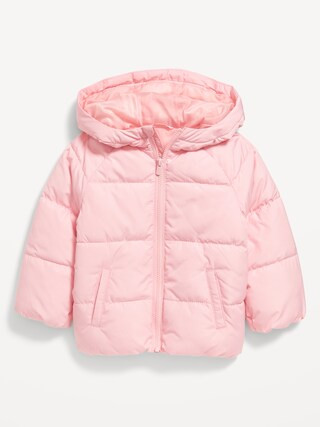 Water-Resistant Quilted Puffer Jacket for Toddler Girls | Old Navy (US)