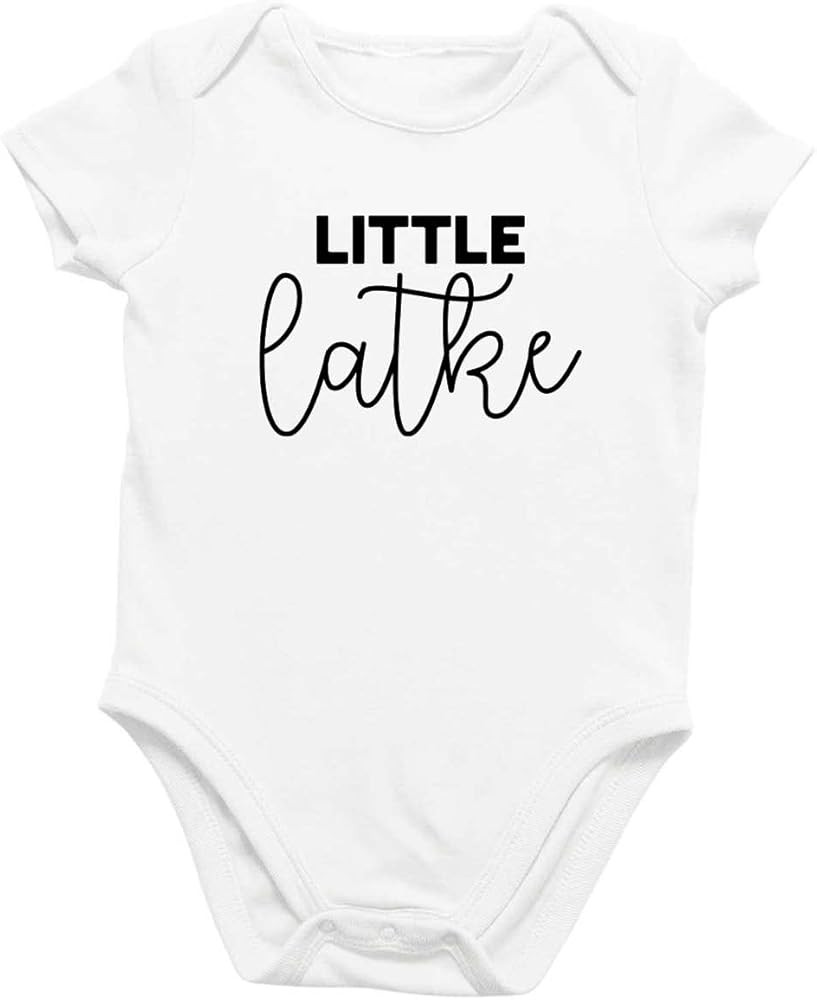 Printique Organic GOTS certified baby onesie unisex bodysuit 0-18 months - Hanukkah Jewish Holida... | Amazon (US)