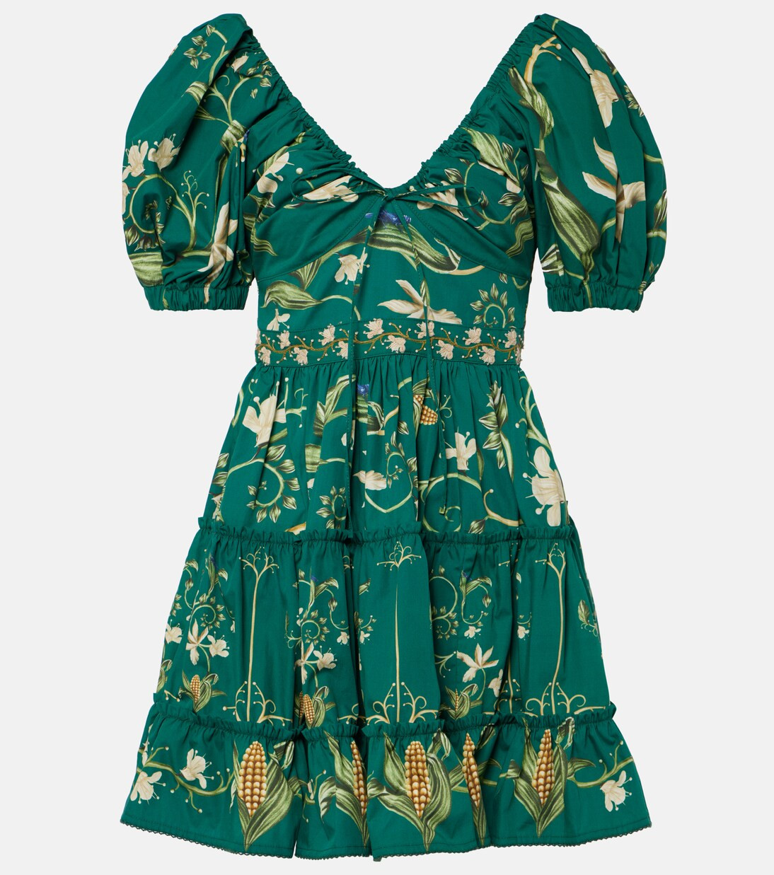 Manzanilla Esmeralda cotton minidress | Mytheresa (INTL)