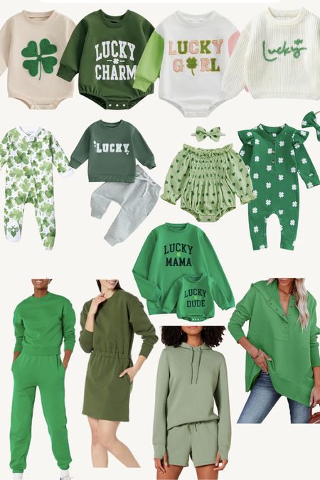 Fun St.Patrick’s day finds for baby & mama from Amazon. 



#LTKkids #LTKSeasonal #LTKfamily