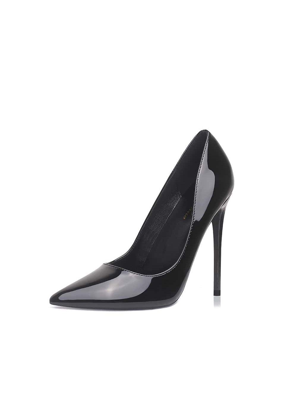 Classic Sexy Pointed-toe High Heels With 12cm Stiletto Heels For Office Ladies | SHEIN