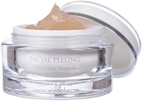 Vivo Per Lei Facial Peeling Gel - Contains Dead Sea Minerals and Nut Shell Powder - Gentle Face E... | Amazon (US)