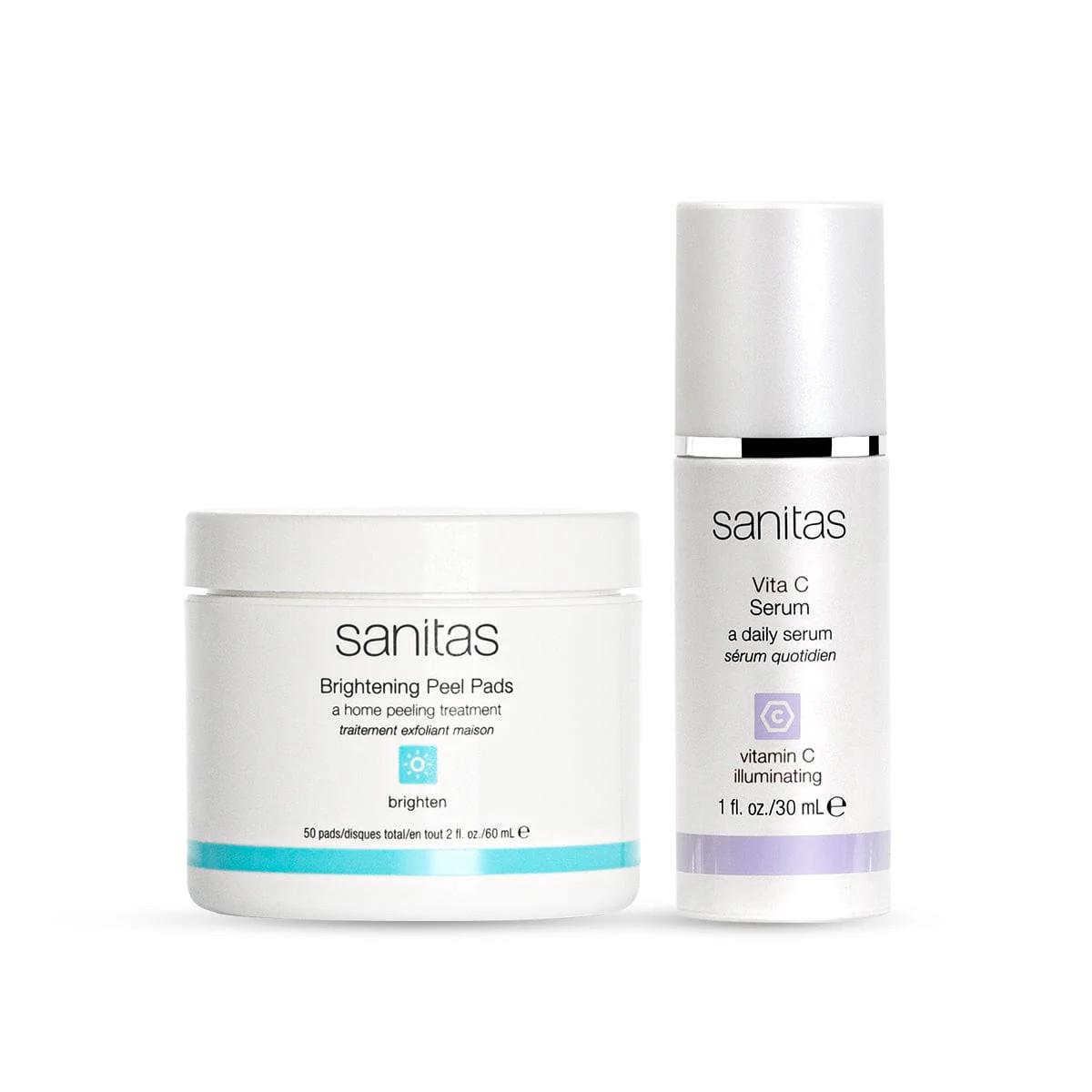 Visibly Smooth + Glow Duo | Sanitas Skincare