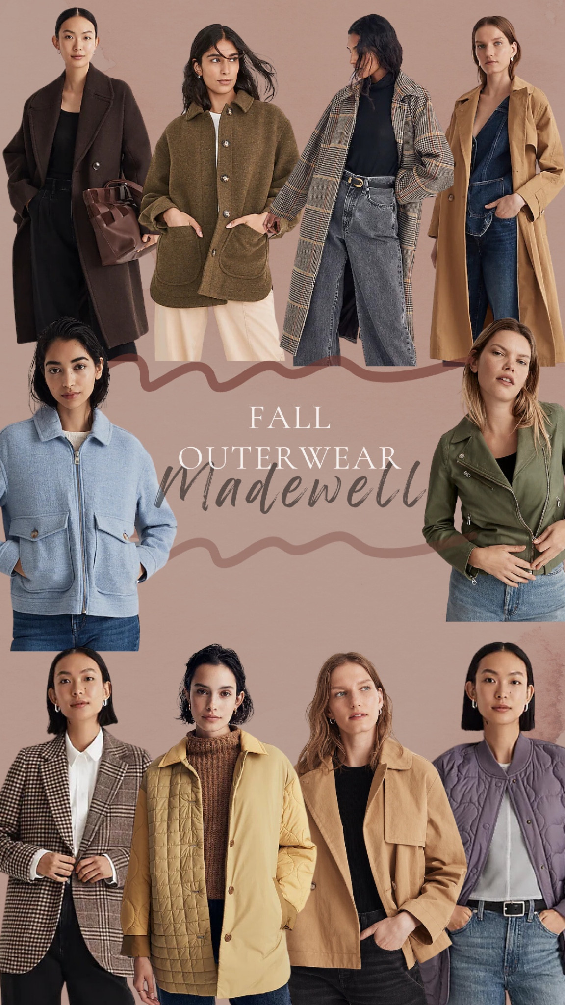 Fall outerwear from Madewell 

#LTKstyletip #LTKSeasonal #LTKfindsunder50