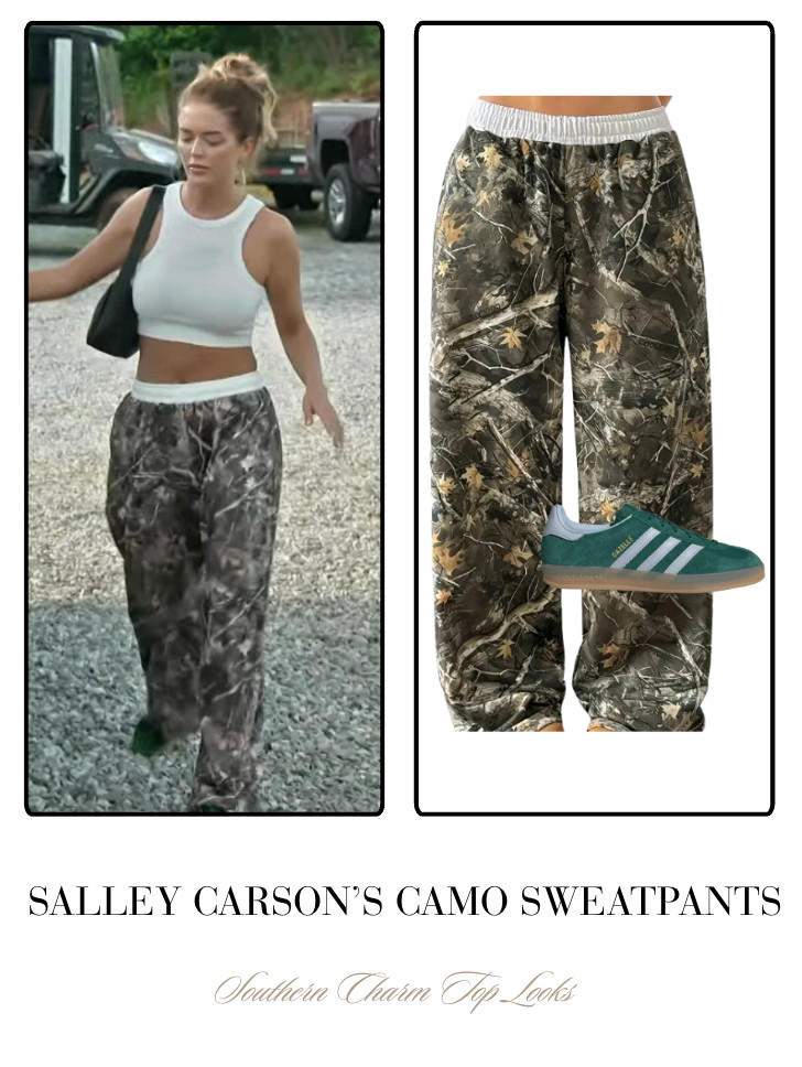 Salley Carson's Camo Sweatpants 

 