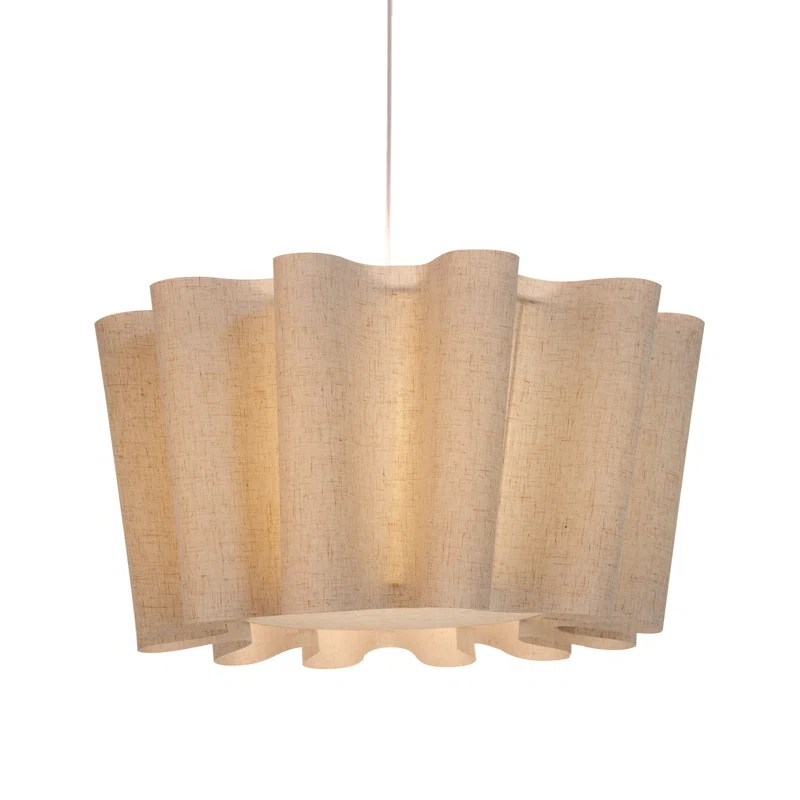 Hommel - Light Metal Drum Pendant | Wayfair North America