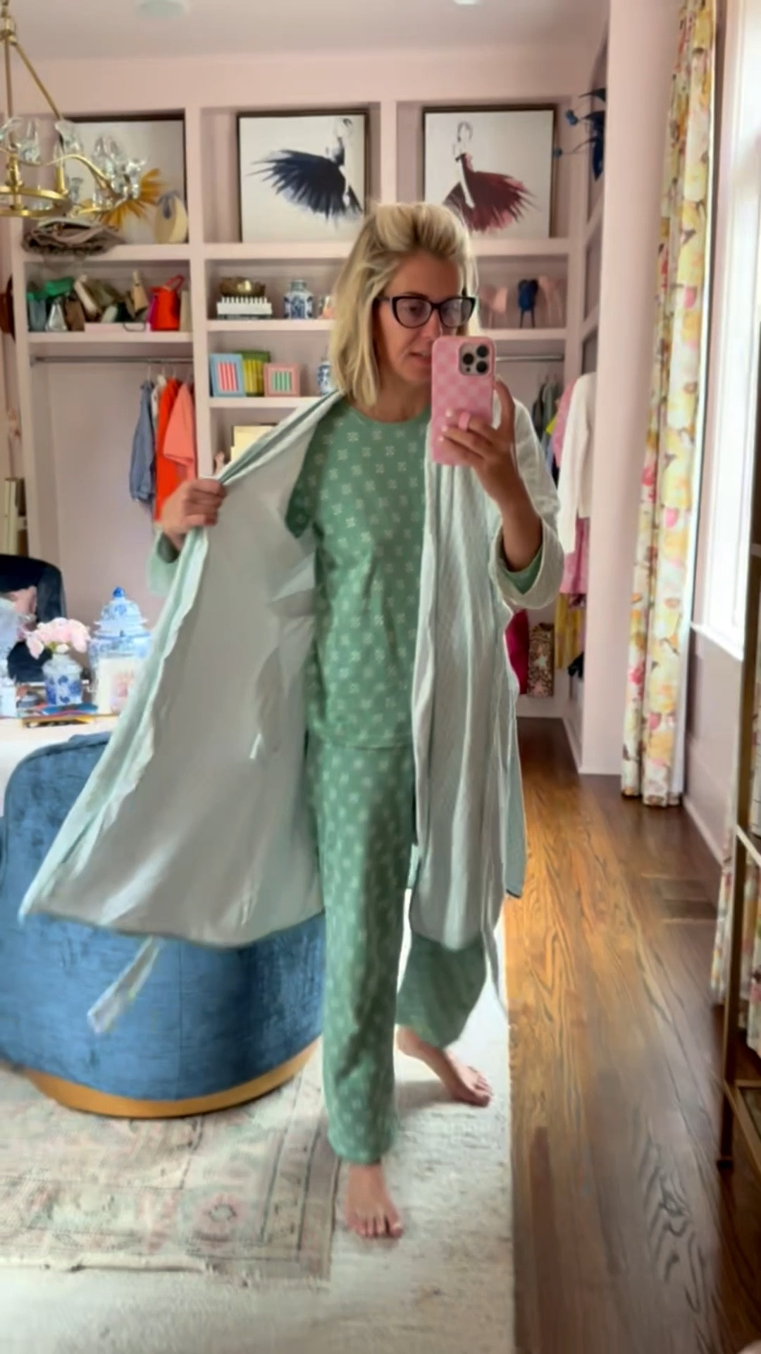 Do as I say not as I do…yall it’s been a week and yes, I’m still in my pjs. These are my Lake pajamas & robe and they are so soft & cozy. I’m wearing xs. 
*Use my Loopy code mixandmatchmadness 

#LTKdayinmylife #LTKmorningroutine #LTKmomlife