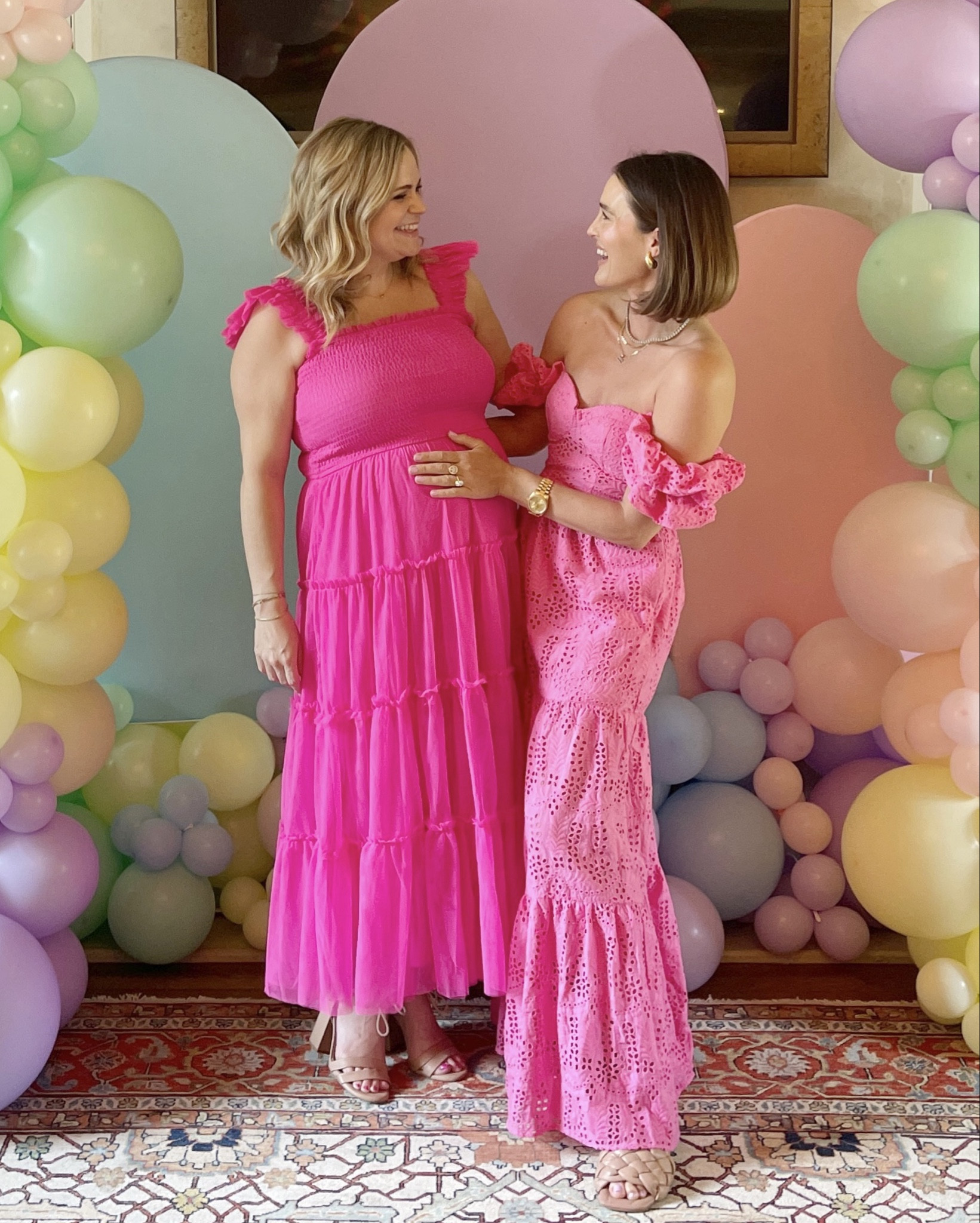 Summer pink dress. Wearing a small

Baby shower 

#LTKSeasonal #LTKStyleTip