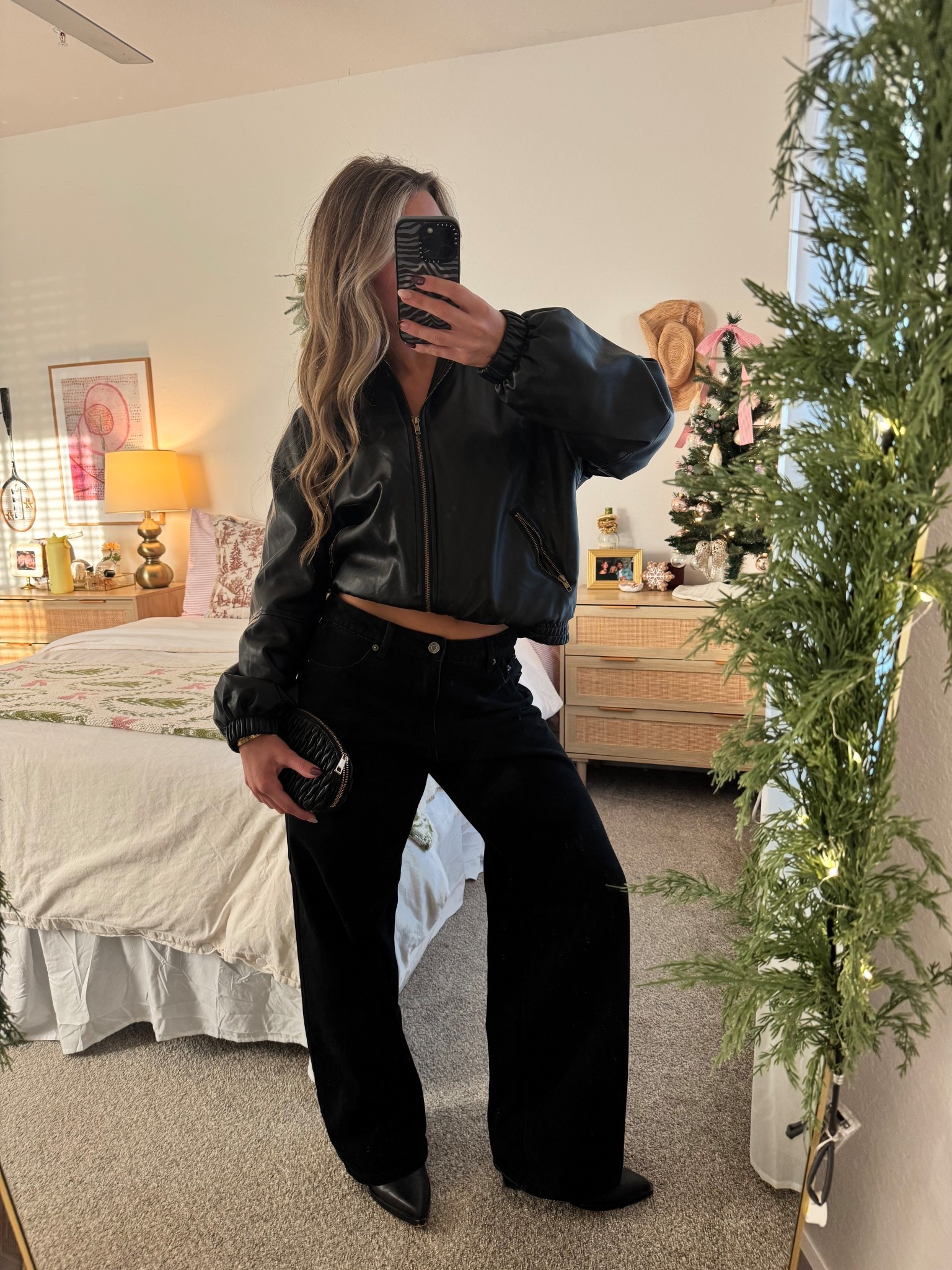 The night before Thanksgiving outfit inspo 🖤 jeans are peppermayo 

#LTKootd