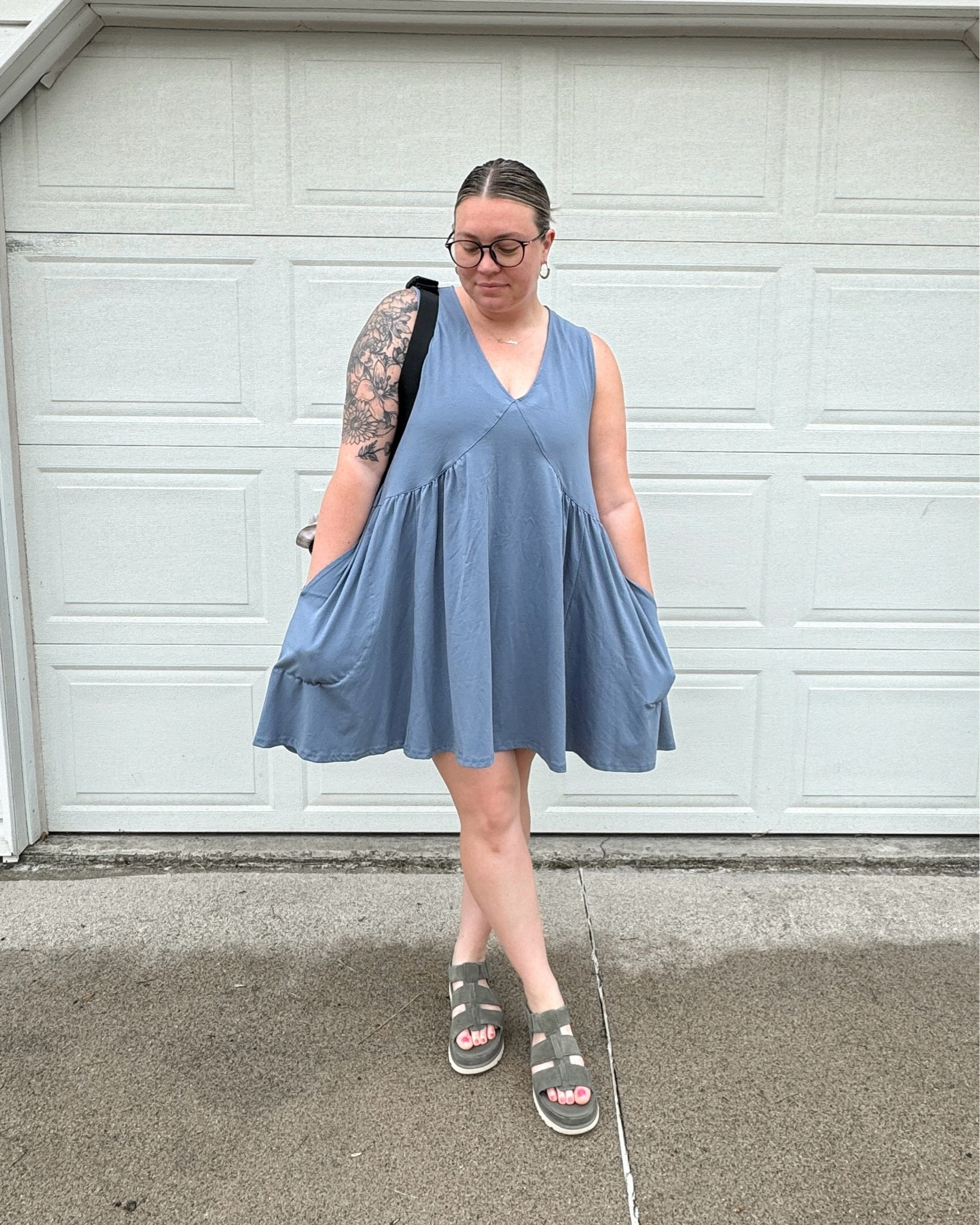 Shop this spring/summer outfit. This dress is such a good Amazon find and comes in multiple colors. I am a size 14 wearing an XL

These UGG sandals are INCREDIBLY comfortable. The platform has such much padding and the straps are so soft.

Spring style, summer style, ootd, spring ootd, amazon finds, amazon style, midsize, midsize style, midsize fashion, easy style, on the go, mom style 

#LTKstyletip #LTKmidsize #LTKshoecrush