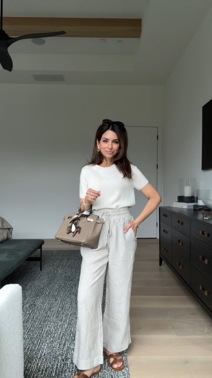 This is such an easy but chic spring outfit idea! Both pieces are from Quince. I’m wearing size XS in the weather and linen pants!

#LTKootd #LTKOver40 #LTKPetite