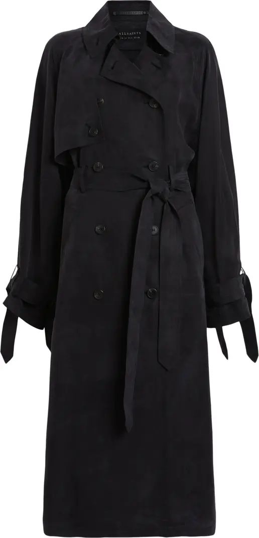 Kikki Relaxed Fit Double Breasted Trench Coat | Nordstrom