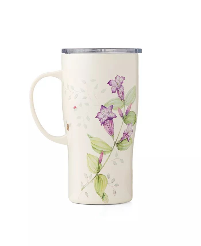 Lenox Butterfly Meadow Purple Flowers Stainless Steel Car Coffee Mug & Reviews - Glassware & Drin... | Macys (US)