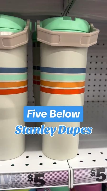 Stanley dupes at five below for under $6. Click the product image for more color options.

#LTKhome #LTKfamily #LTKGiftGuide