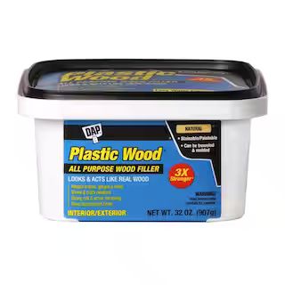 DAP Plastic Wood 32 oz. Natural Latex Wood Filler-00525 - The Home Depot | The Home Depot