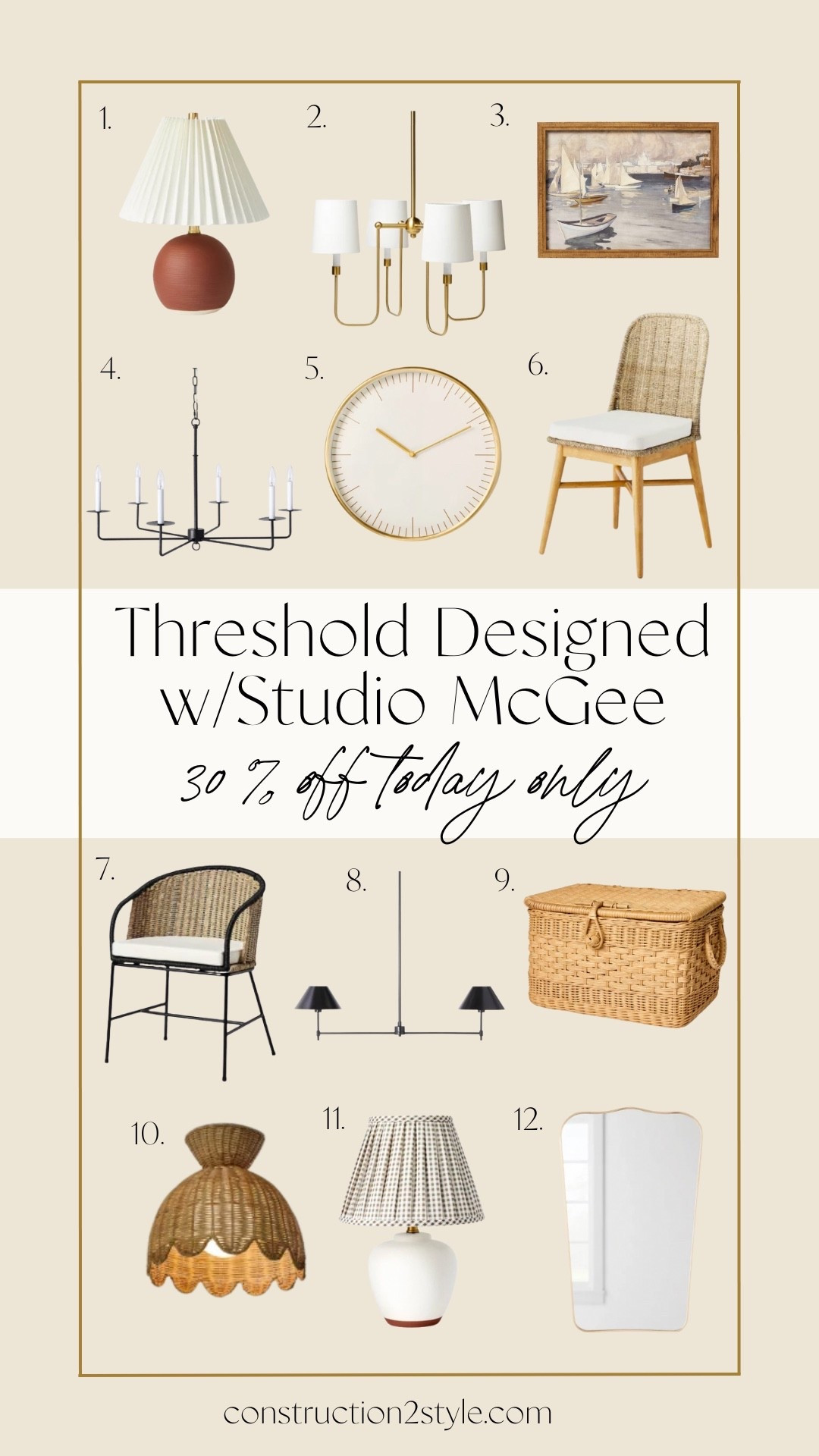 Shop Studio McGee Items with your target circle! 30% off only today! 
