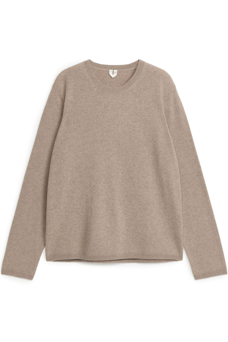 H & M - Cashmere Jumper - Beige | H&M (UK, MY, IN, SG, PH, TW, HK)